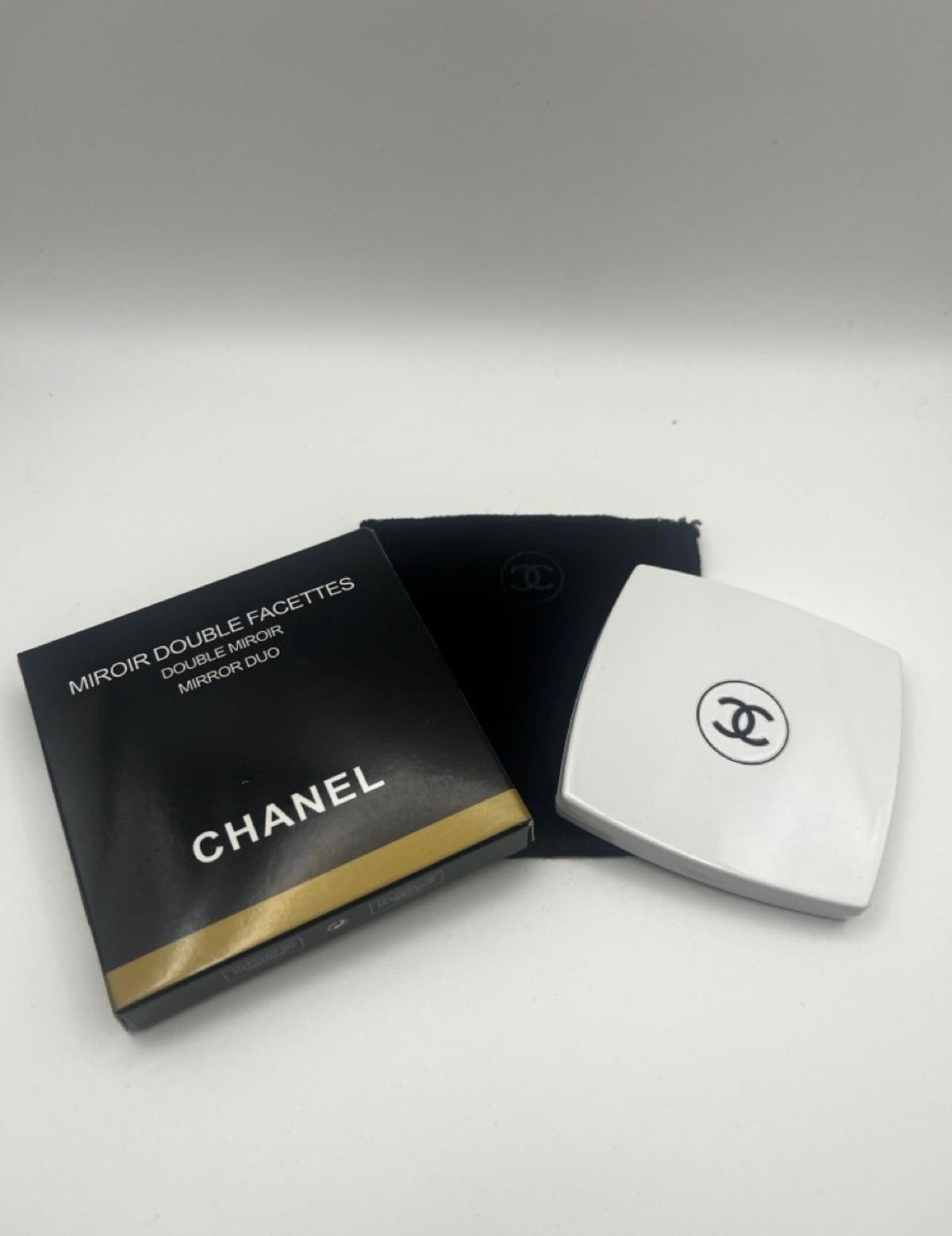 Chanel compact makeup mirror
