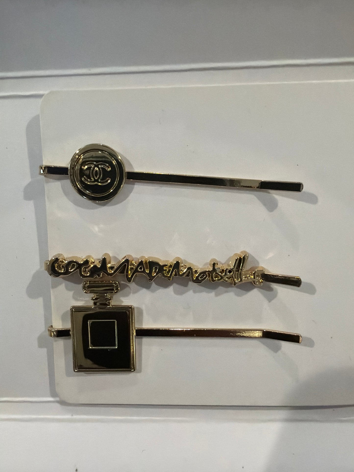 Chanel  hair clips