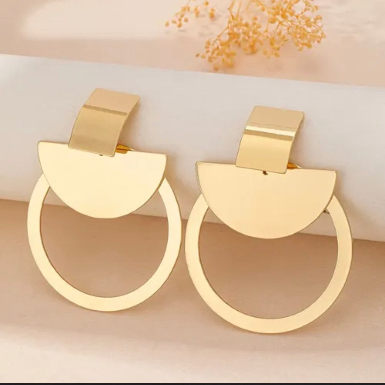 Halo earrings