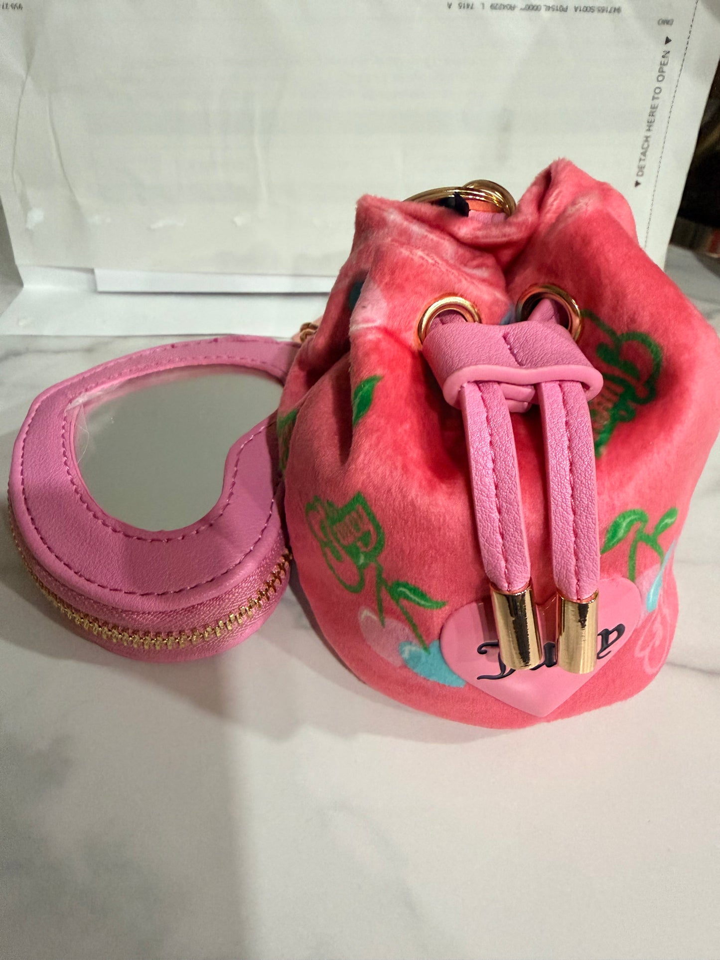 Juicy couture coins keychain