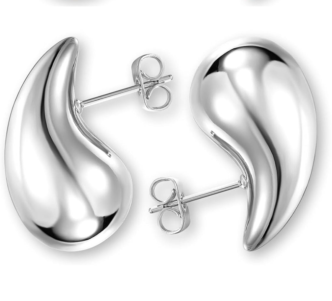 Tear drop earrings